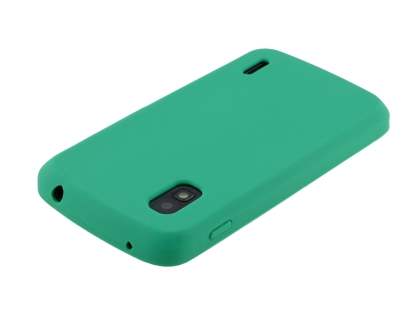 Silicone Case for LG Nexus 4 E960 - Green