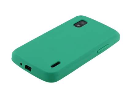 Silicone Case for LG Nexus 4 E960 - Green