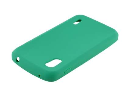 Silicone Case for LG Nexus 4 E960 - Green