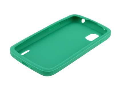 Silicone Case for LG Nexus 4 E960 - Green