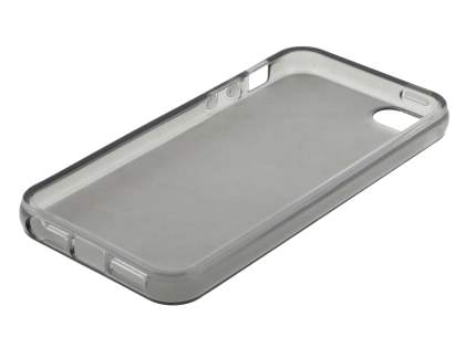 Frosted TPU Gel Case for iPhone SE(1st Gen)/5s/5 - Frosted Grey