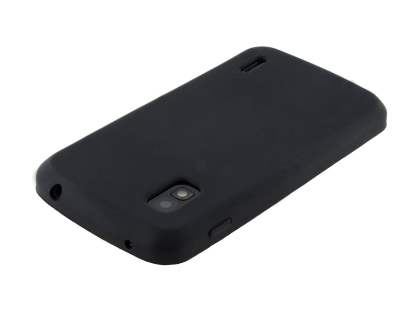 Silicone Case for LG Nexus 4 E960 - Classic Black