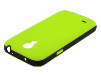 Samsung Galaxy S4 mini I9195 Colour TPU Case - Yellow/Black