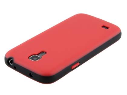 Samsung Galaxy S4 mini I9195 Colour TPU Case - Red/Black
