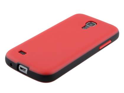 Samsung Galaxy S4 mini I9195 Colour TPU Case - Red/Black