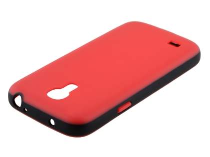 Samsung Galaxy S4 mini I9195 Colour TPU Case - Red/Black
