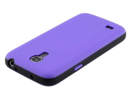 Samsung Galaxy S4 mini I9195 Colour TPU Case - Purple/Black