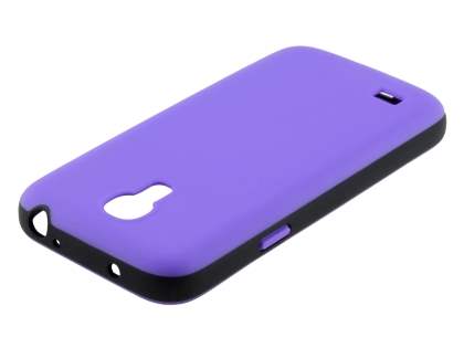 Samsung Galaxy S4 mini I9195 Colour TPU Case - Purple/Black