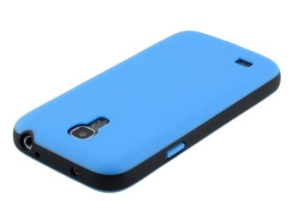 Samsung Galaxy S4 mini I9195 Colour TPU Case - Blue/Black