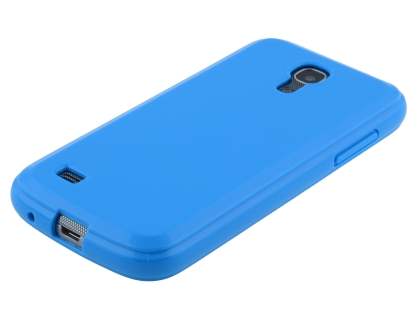 Colour TPU Gel Case for Samsung I9195 Galaxy S4 mini - Blue