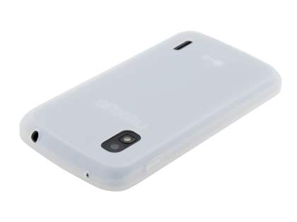 Silicone Case for LG Nexus 4 E960 - Frosted Clear