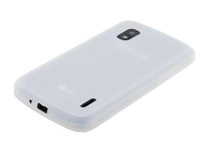 Silicone Case for LG Nexus 4 E960 - Frosted Clear