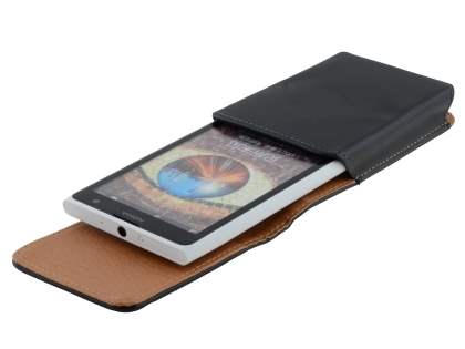 Smooth Synthetic Leather Vertical Belt Pouch for Nokia Lumia 1020