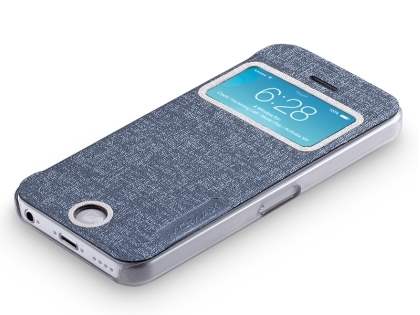 Momax Flip View Case for iPhone 5c - Grey