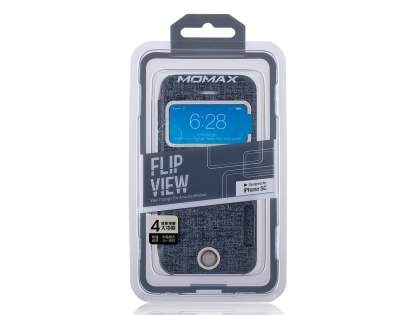 Momax Flip View Case for iPhone 5c - Grey