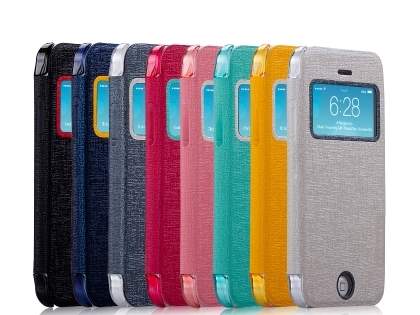 Momax Flip View Case for iPhone 5c - Grey