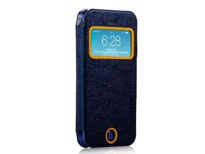 Momax Flip View Case for iPhone 5c - Night Blue