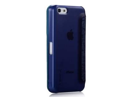 Momax Flip View Case for iPhone 5c - Night Blue