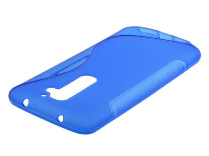 Wave Case for LG G2 - Frosted Blue/Blue