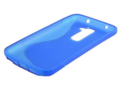 Wave Case for LG G2 - Frosted Blue/Blue