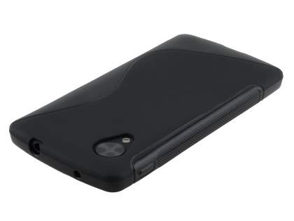 Wave Case for LG Google Nexus 5 - Frosted Black/Black