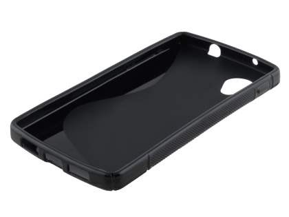 Wave Case for LG Google Nexus 5 - Frosted Black/Black