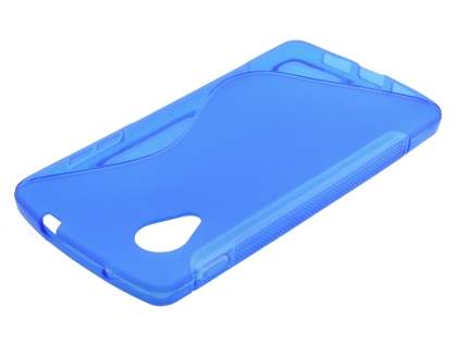 Wave Case for LG Google Nexus 5 - Frosted Blue/Blue