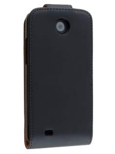 Synthetic Leather Flip Case for HTC Desire 300 - Black Synthetic Leather Flip Case for HTC Desire 300 - Black