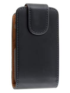 Samsung Champ Neo Duos C3262 Synthetic Leather Flip Case - Black Samsung Champ Neo Duos C3262 Synthetic Leather Flip Case - Black