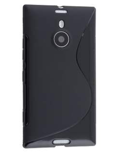 Wave Case for Nokia Lumia 1520 - Frosted Black/Black Soft Cover