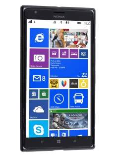 Wave Case for Nokia Lumia 1520 - Frosted Black/Black