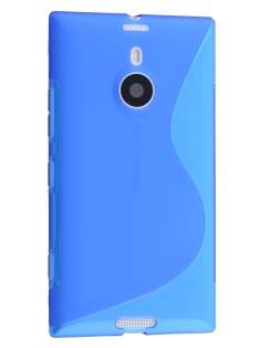 Wave Case for Nokia Lumia 1520 - Frosted Blue/Blue Soft Cover