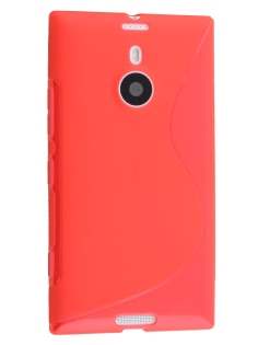 Wave Case for Nokia Lumia 1520 - Frosted Red/Red Soft Cover
