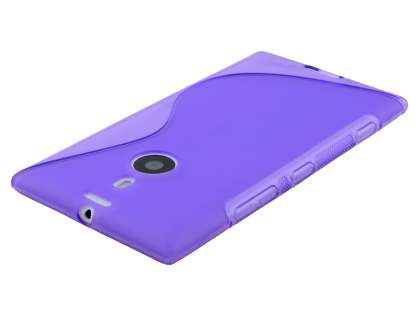 Wave Case for Nokia Lumia 1520 - Frosted Purple/Purple