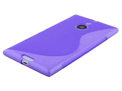 Wave Case for Nokia Lumia 1520 - Frosted Purple/Purple