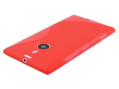 Wave Case for Nokia Lumia 1520 - Frosted Red/Red
