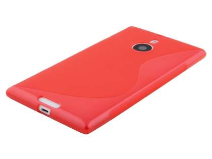 Wave Case for Nokia Lumia 1520 - Frosted Red/Red