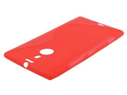 Wave Case for Nokia Lumia 1520 - Frosted Red/Red