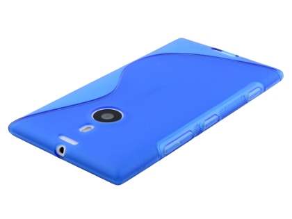 Wave Case for Nokia Lumia 1520 - Frosted Blue/Blue