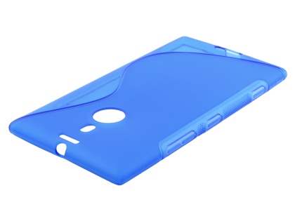 Wave Case for Nokia Lumia 1520 - Frosted Blue/Blue
