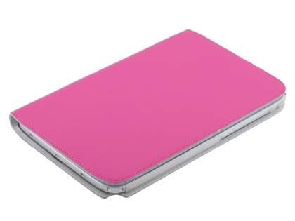Premium Slim Genuine Leather Portfolio Case with Stand for Samsung Galaxy Note 8.0 - Pink