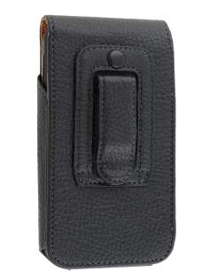 Textured Synthetic Leather Vertical Belt Pouch for HTC Desire 300