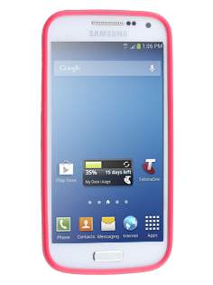 Colour TPU Gel Case for Samsung I9195T Galaxy S4 mini - Coral