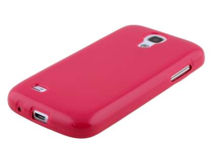 Colour TPU Gel Case for Samsung I9195T Galaxy S4 mini - Coral
