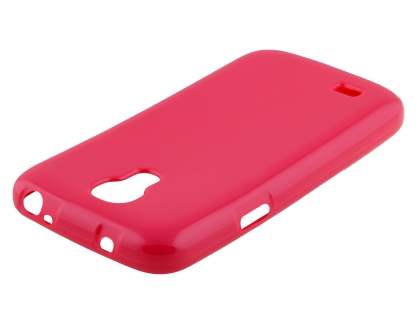Colour TPU Gel Case for Samsung I9195T Galaxy S4 mini - Coral
