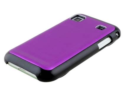 Brushed Aluminium Case for Samsung Galaxy S - Grape Purple