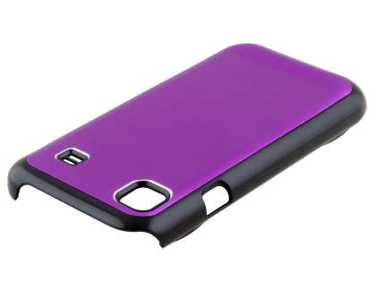 Brushed Aluminium Case for Samsung Galaxy S - Grape Purple