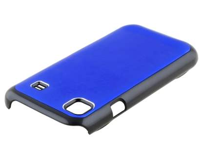 Brushed Aluminium Case for Samsung Galaxy S - Ocean Blue