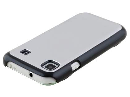 Brushed Aluminium Case for Samsung Galaxy S - Silver