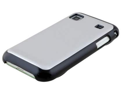 Brushed Aluminium Case for Samsung Galaxy S - Silver